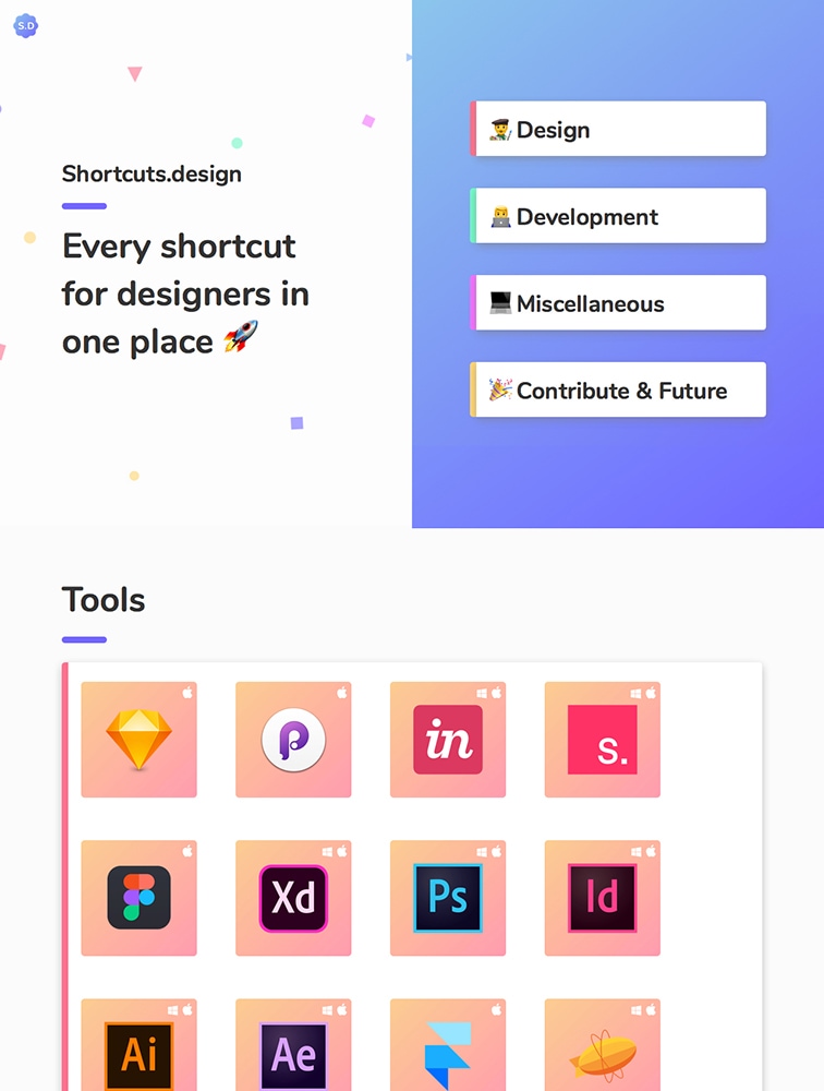 /page/shortcuts-design